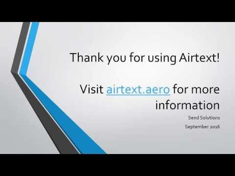 Installing and Using Airtext for Android