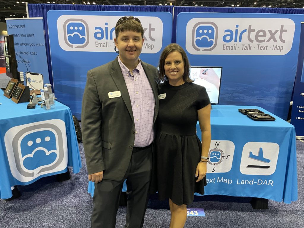 Airtext employees at the NBAA 2022 Convention.